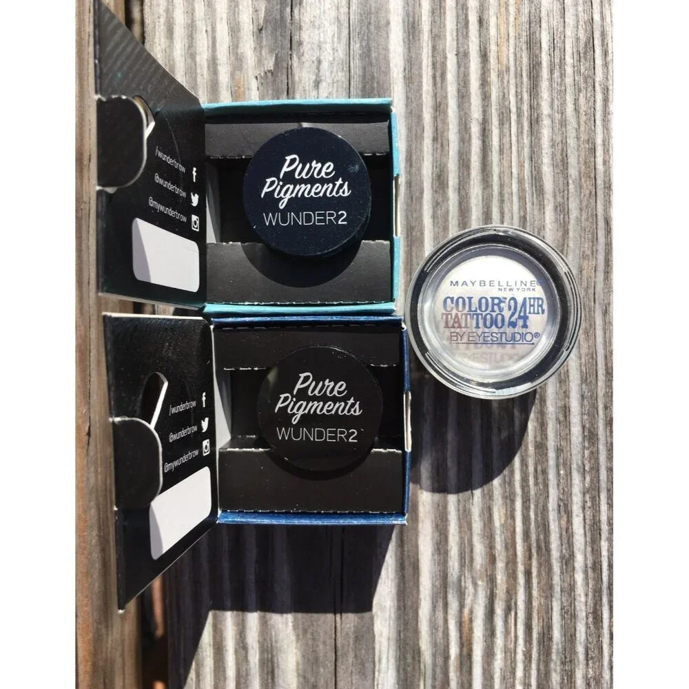 New Bundle of 3 Eyeshadows Maybelline Wunder2
